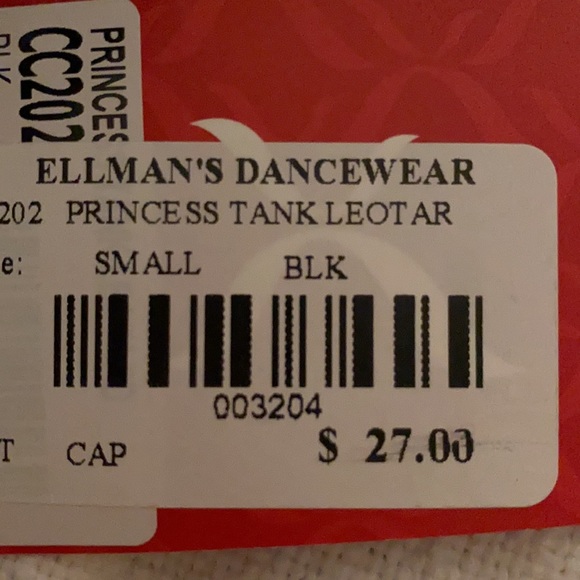 Capezio Black Leotard - Picture 6 of 6